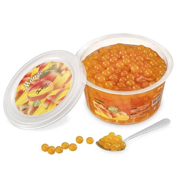 Bubble Tea Mango-Fruchtperlen 450g